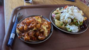 Only come if you're hungry! at The Good Earth in Leicester