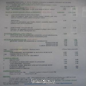  at Food For Thought in London