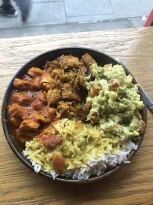   at Govinda's in London