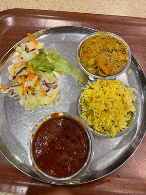 Tali ( fully vegan ) for 7.95 at Govinda's in London