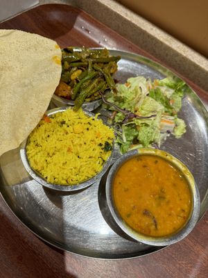 Vegan combo  at Govinda's in London