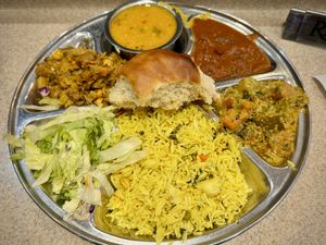   at Govinda's in London