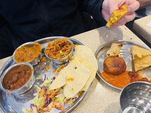 Vegan appetizers too!   at Govinda's in London