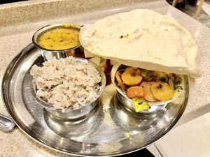   at Govinda's in London