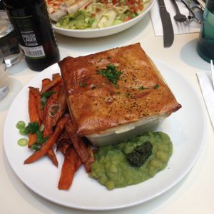 mushroom Ale Pie  at Mildreds - Soho in London