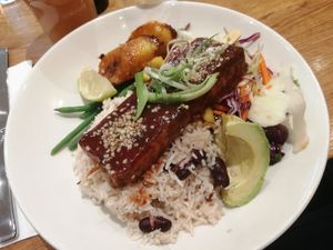 Tasty food! Can't remember the menu item at Mildreds - Soho in London