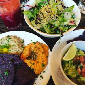 lunch  at Mildreds - Soho in London