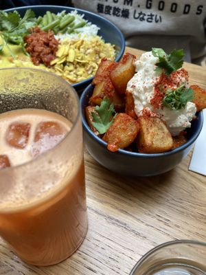 All the colours!  at Mildreds - Soho in London