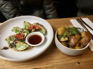 Gyoza at Mildreds - Soho in London