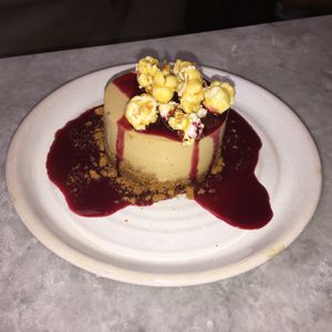 Cheesecake  at Mildreds - Soho in London