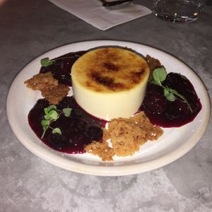 Crème brûlée  at Mildreds - Soho in London