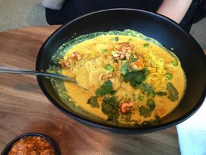 Curry at Mildreds - Soho in London