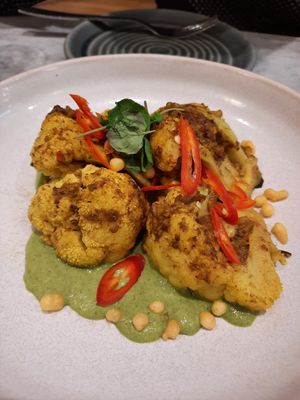 Cauliflower Starter at Mildreds - Soho in London