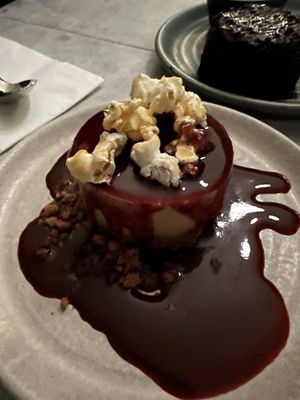 Caramel cheesecake  at Mildreds - Soho in London