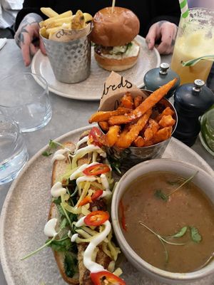 Looks better than it tasted   at Mildreds - Soho in London