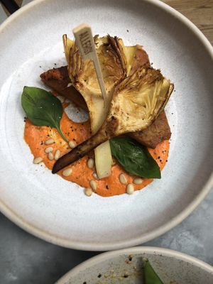 Omg this was SOOOOO delicious! Loooord this artichoke 🔥🔥🔥🔥  at Mildreds - Soho in London