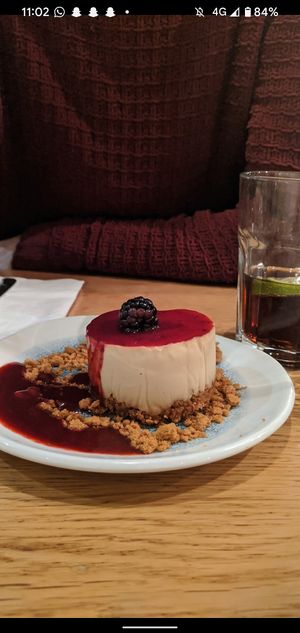Cheesecake at Mildreds - Soho in London