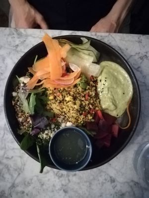 Alma bowl at Mildreds - Soho in London