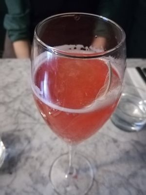 Forest bellini at Mildreds - Soho in London