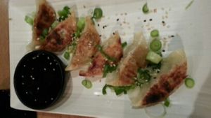 Little dumplings as Starter at Mildreds - Soho in London