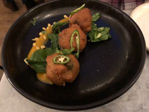 gunpowder bonda at Mildreds - Soho in London