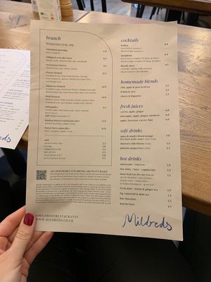 Brunch   at Mildreds - Soho in London
