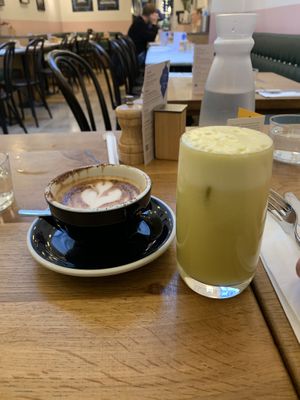 Pineapple smoothie   at Mildreds - Soho in London