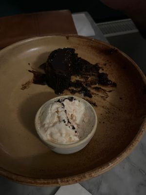 Dark chocolate   at Mildreds - Soho in London