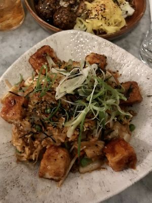 Kimchi rice 👍  at Mildreds - Soho in London