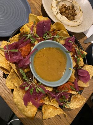 Beautiful Nachos  at Mildreds - Soho in London