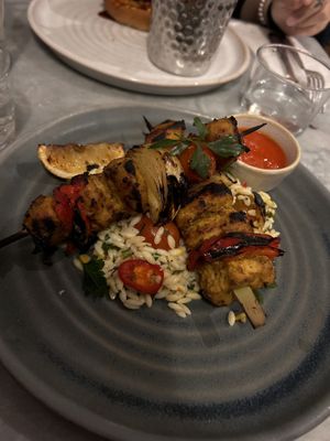 Kebab  at Mildreds - Soho in London