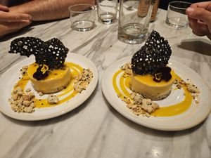 Passionfruit cheesecake at Mildreds - Soho in London