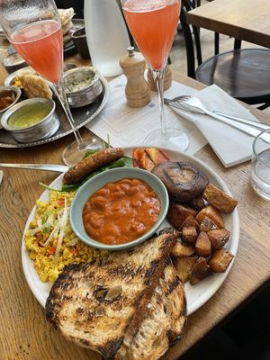 classic brunch  at Mildreds - Soho in London