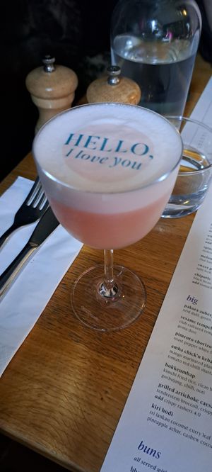 Lychee martini at Mildreds - Soho in London