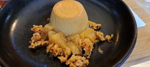 Chai panna cotta at Mildreds - Soho in London