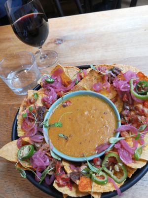 Nachos at Mildreds - Soho in London