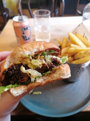 Hoi sin duk bun at Mildreds - Soho in London