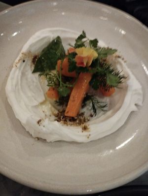 Whipped feta at Mildreds - Soho in London
