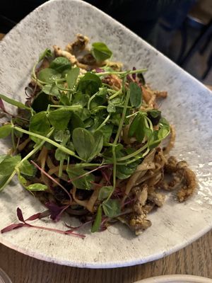 Tempeh Mushroom Yaki Udon  at Mildreds - Soho in London