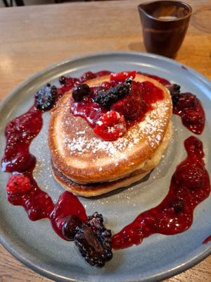 Pnacakes at Mildreds - Soho in London