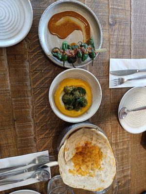 Sharing menu at Mildreds - Soho in London