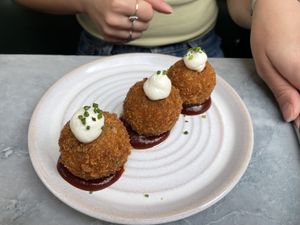 Arancini  at Mildreds - Soho in London