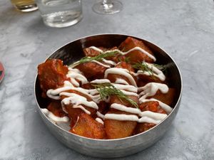 Patatas bravas   at Mildreds - Soho in London