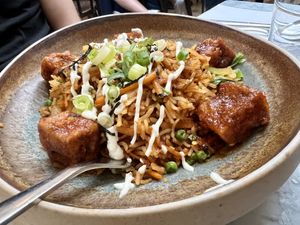 Korean Fried Chick’n   at Mildreds - Soho in London