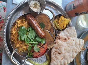 Charmoulah brunch at Mildreds - Soho in London