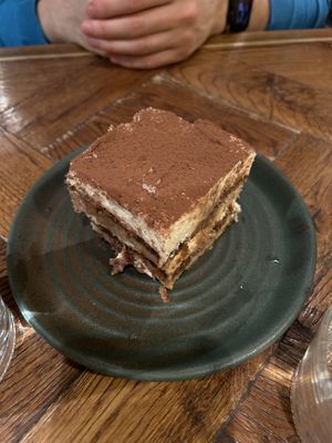 tiramisù al cioccolato bianco   at Mildreds - Soho in London