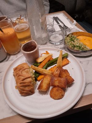 Dauphinois roast at Mildreds - Soho in London