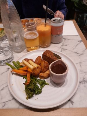 Pine nut roast at Mildreds - Soho in London