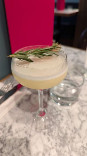 Pear rosemary daiquiri at Mildreds - Soho in London