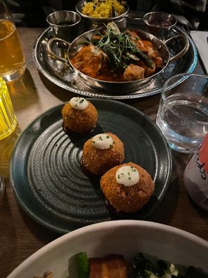 Arancini rossi at Mildreds - Soho in London